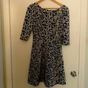 Fit and flare brocade dress new with tags by Ark and Co.